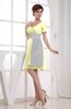 Hawaiian V-neck Short Sleeve Zip up Knee Length Party Dresses