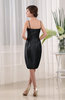 Plain Sheath Sleeveless Zip up Knee Length Ruching Mother of the Bride Dresses