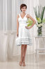 Modest Sleeveless Zipper Knee Length Tiered Club Dresses