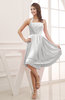 Elegant Halter Sleeveless Chiffon Ruching Club Dresses
