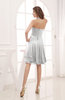 Elegant Halter Sleeveless Chiffon Ruching Club Dresses