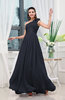 Classic A-line One Shoulder Sleeveless Zipper Sash Cocktail Dresses