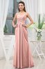 Simple Sweetheart Sleeveless Zipper Floor Length Ruching Bridesmaid Dresses