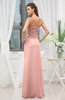 Simple Sweetheart Sleeveless Zipper Floor Length Ruching Bridesmaid Dresses