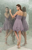 Plain A-line Sweetheart Zipper Mini Ruffles Bridesmaid Dresses