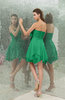 Plain A-line Sweetheart Zipper Mini Ruffles Bridesmaid Dresses