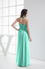 Modest Sleeveless Backless Chiffon Floor Length Ruching Bridesmaid Dresses