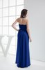 Modest Sleeveless Backless Chiffon Floor Length Ruching Bridesmaid Dresses