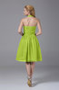 Modest Halter Sleeveless Chiffon Knee Length Ruching Party Dresses