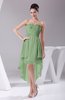 Informal A-line Sweetheart Chiffon Ruching Bridesmaid Dresses