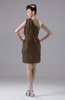 Cute Sheath Sleeveless Backless Knee Length Cocktail Dresses