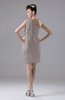 Cute Sheath Sleeveless Backless Knee Length Cocktail Dresses