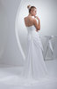 Elegant Garden A-line Sweetheart Chiffon Draped Bridal Gowns