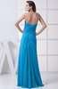 Modest A-line Sweetheart Chiffon Floor Length Bridesmaid Dresses