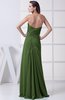 Modest A-line Sweetheart Chiffon Floor Length Bridesmaid Dresses