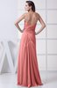 Modest A-line Sweetheart Chiffon Floor Length Bridesmaid Dresses