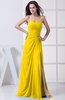 Modest A-line Sweetheart Chiffon Floor Length Bridesmaid Dresses