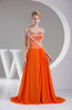 Elegant A-line Sweetheart Sleeveless Backless Brush Train Party Dresses