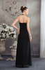 Modest Halter Sleeveless Chiffon Floor Length Homecoming Dresses