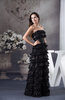 Modern Column Strapless Sequin Prom Dresses