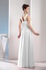 Cute A-line Chiffon Floor Length Ruching Bridesmaid Dresses