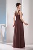 Cute A-line Chiffon Floor Length Ruching Bridesmaid Dresses