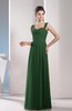 Cute A-line Chiffon Floor Length Ruching Bridesmaid Dresses