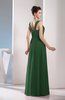 Cute A-line Chiffon Floor Length Ruching Bridesmaid Dresses