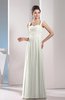 Cute A-line Chiffon Floor Length Ruching Bridesmaid Dresses