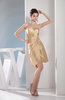 Cute A-line Sweetheart Sleeveless Taffeta Short Club Dresses