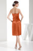 Elegant Sheath Sweetheart Zip up Silk Like Satin Bow Little Black Dresses