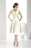 Modest A-line Sleeveless Zip up Chiffon Bridesmaid Dresses