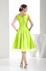 Modest A-line Sleeveless Zip up Chiffon Bridesmaid Dresses