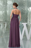 Plain A-line Halter Sleeveless Backless Chiffon Evening Dresses