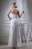 Mature Destination A-line Scalloped Edge Zipper Floor Length Edging Bridal Gowns