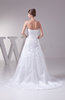 Informal Outdoor Sweetheart Sleeveless Court Train Appliques Bridal Gowns