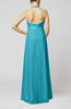 Glamorous Halter Sleeveless Backless Floor Length Bridesmaid Dresses