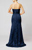 Sexy Trumpet Sweetheart Sleeveless Sweep Train Bridesmaid Dresses