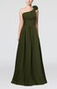 Cute A-line Asymmetric Neckline Sleeveless Chiffon Pleated Bridesmaid Dresses