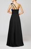 Cute A-line Asymmetric Neckline Sleeveless Chiffon Pleated Bridesmaid Dresses