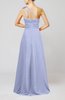 Cute A-line Asymmetric Neckline Sleeveless Chiffon Pleated Bridesmaid Dresses