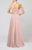 Cute A-line Asymmetric Neckline Sleeveless Chiffon Pleated Bridesmaid Dresses