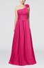 Cute A-line Asymmetric Neckline Sleeveless Chiffon Pleated Bridesmaid Dresses