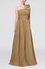 Cute A-line Asymmetric Neckline Sleeveless Chiffon Pleated Bridesmaid Dresses