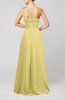 Cute A-line Asymmetric Neckline Sleeveless Chiffon Pleated Bridesmaid Dresses