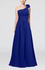 Cute A-line Asymmetric Neckline Sleeveless Chiffon Pleated Bridesmaid Dresses