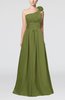 Cute A-line Asymmetric Neckline Sleeveless Chiffon Pleated Bridesmaid Dresses