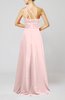 Cute A-line Asymmetric Neckline Sleeveless Chiffon Pleated Bridesmaid Dresses