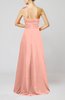 Cute A-line Asymmetric Neckline Sleeveless Chiffon Pleated Bridesmaid Dresses