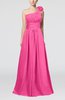 Cute A-line Asymmetric Neckline Sleeveless Chiffon Pleated Bridesmaid Dresses